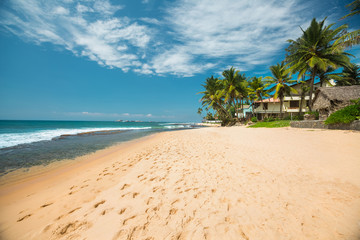 Fototapeta na wymiar Tropical sandy beach