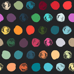 Seamless polka dot pattern © anastasiiam