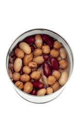 soaking beans and chickpea