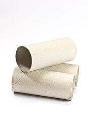 Empty Cardboard Toilet Rolls