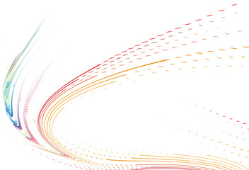 Abstract tech background. Futuristic technology interface. Vector