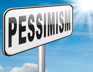 Pessimism, negative pessimistic thinking bad mood pessimist, negativity...