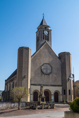 Obraz premium KIrche in Rettel