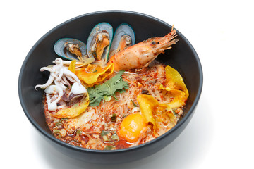 Tom Yum Kung Noodle, popular Thai dish cuisine