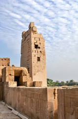 An ancient temple in Egypt in the town of Kom Ombo