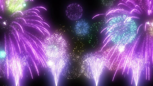 アニメ調花火イメージ