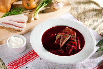 Beetroot and Cabbage Soup