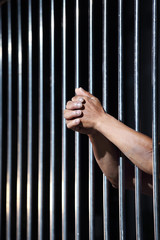 hand in jail