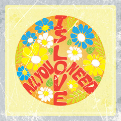 stylized  symbol of love.vector illustration