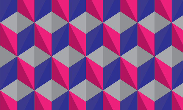 Sfondo pattern 3d cubo