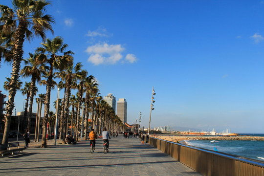 Plage de Barcelone, Espagne