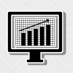 business flat icon design 
