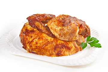 Halbes Hähnchen