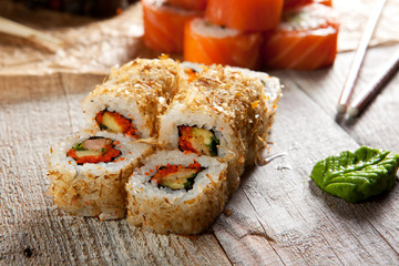 Salmon Skin Roll