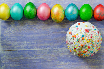 Bright Easter Eggs