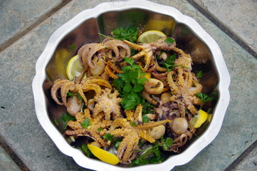 salade de poulpes