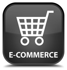 E-commerce black square button