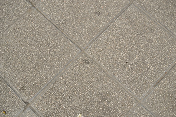 big square pavement floor