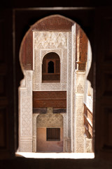 Bou Inania Madrasa in Meknes, Morocco