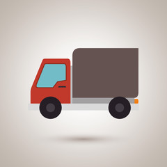 truck isolated design 