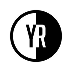 INITIAL CIRCLE HALF LOGO YR