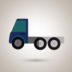 truck isolated design 