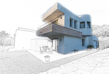 Außergewöhnliches Haus-Design