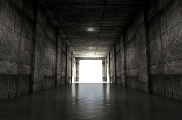 Sports Stadium Tunnel