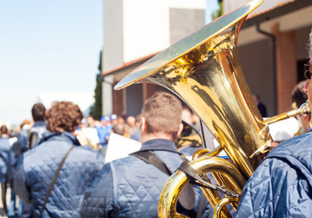 The marching band