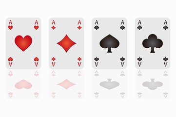 background poker cards