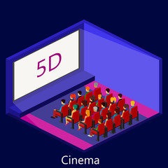cinema isometric