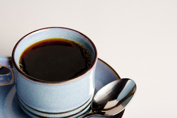 coffee on white