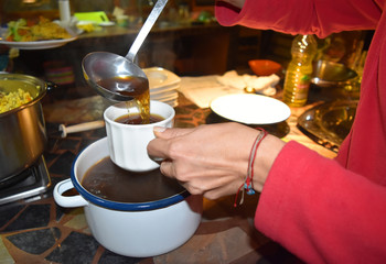 Infusión de moringa