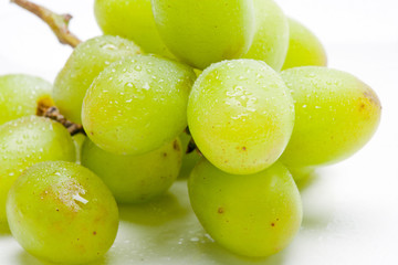A batch of Green grapes