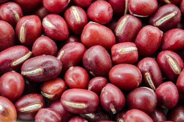 azuki beans , red beans.