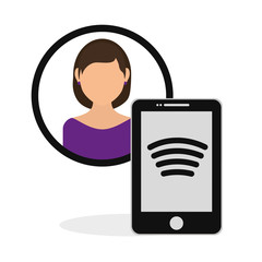 Social media. multimedia icon. online concept, vector illustration