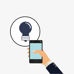 Social media design. Media icon. Technology concept