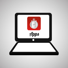 App design. technology illustration. social media concept