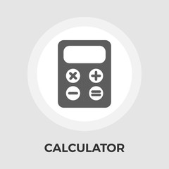 Calculator Vector Flat Icon