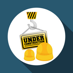 Under construction design. work illustration. repair icon
