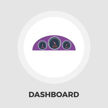 Dashboard flat icon