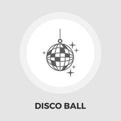 Disco ball flat icon