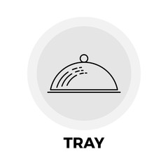 Tray Line Icon