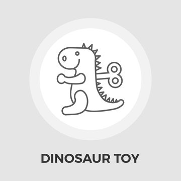 Dinosaurus flat icon