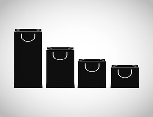 Shopping design. Shopping bag icon. sale concept