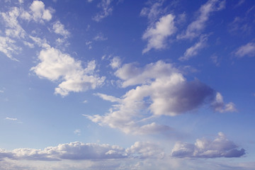 Fototapeta premium blue sky background with clouds