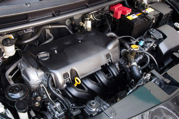 Fototapeta premium car engine