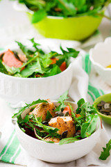 chicken  and pumpkin salad