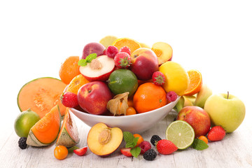 assorted fruits