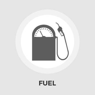 Fuel vector flat icon